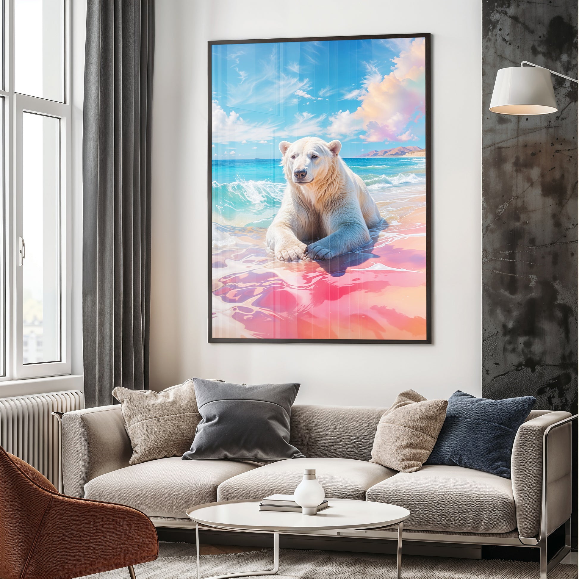 Tropical Polar Bear Daydream