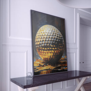 Gold Golf Ball