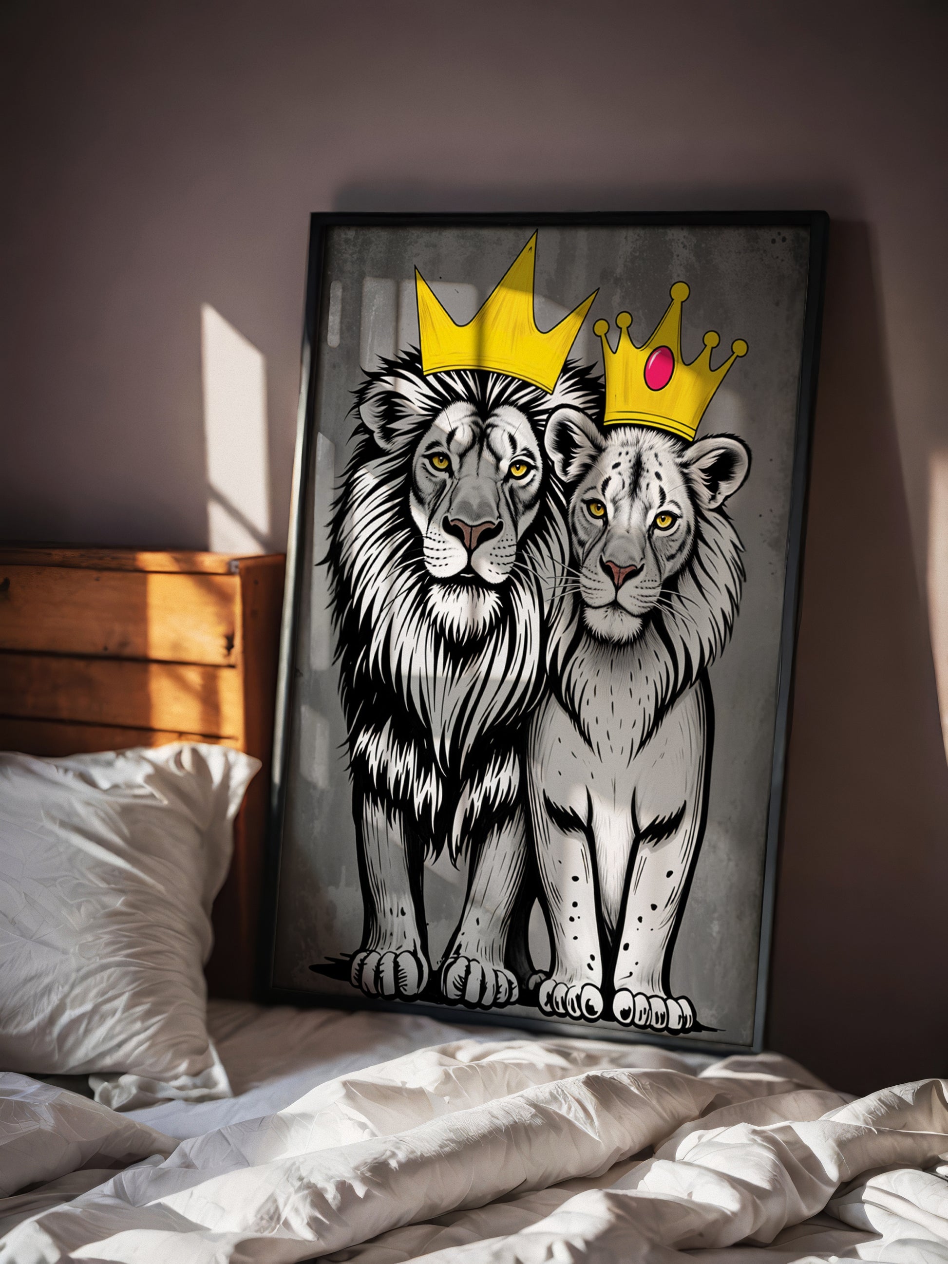 The King and Queen of the Savannah