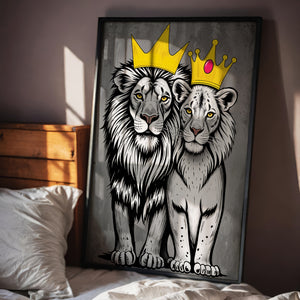 The King and Queen of the Savannah