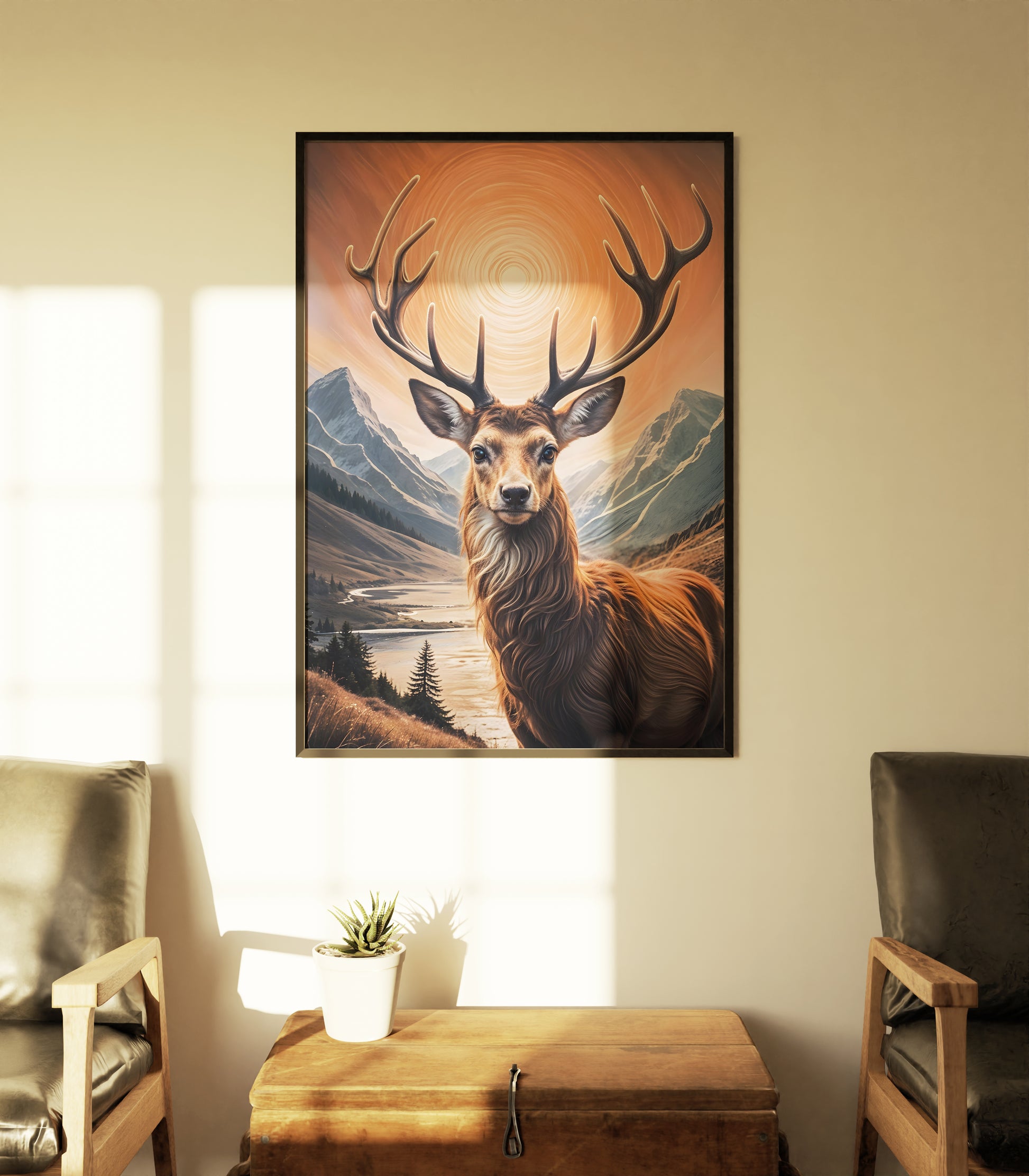 The Majestic Stag