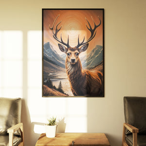 The Majestic Stag