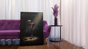 Projecteur sur le verre à cocktails