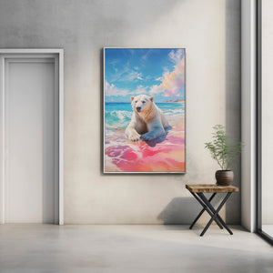 Tropical Polar Bear Daydream