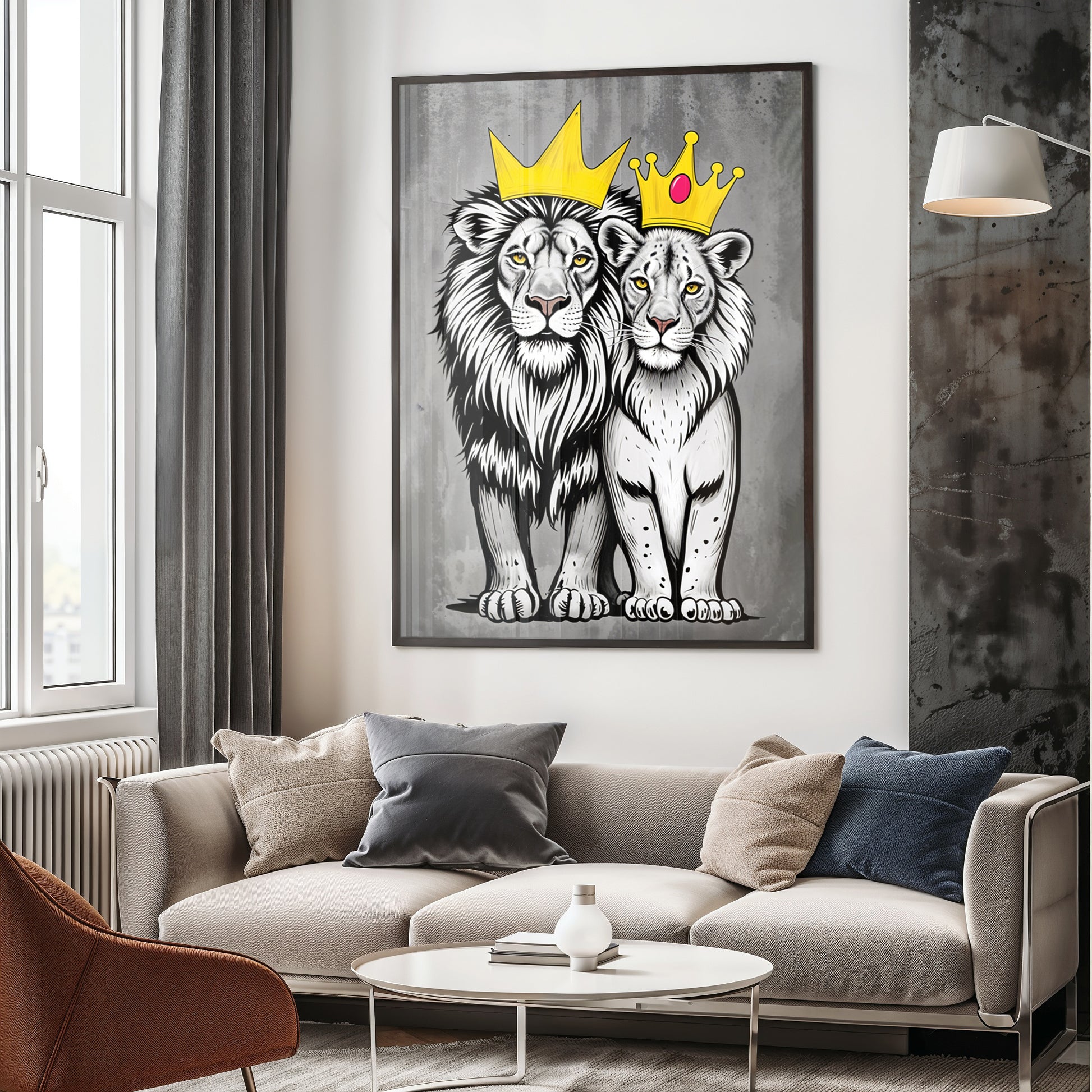 The King and Queen of the Savannah