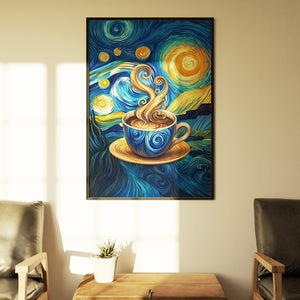 Starry Night Coffee Dream