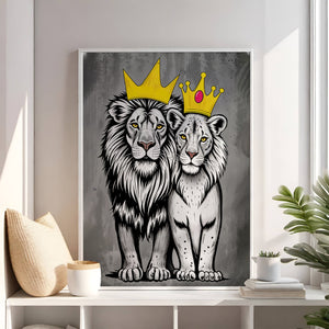 The King and Queen of the Savannah