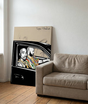 Last Ride – Hip Hop Icon Street Art