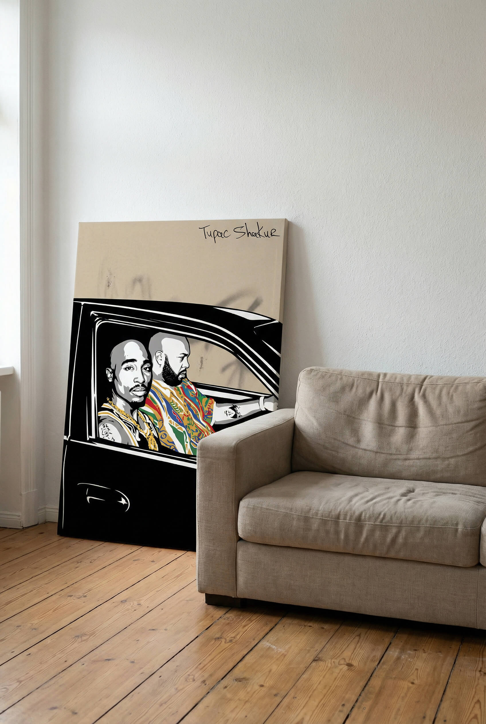 Last Ride – Hip Hop Icon Street Art