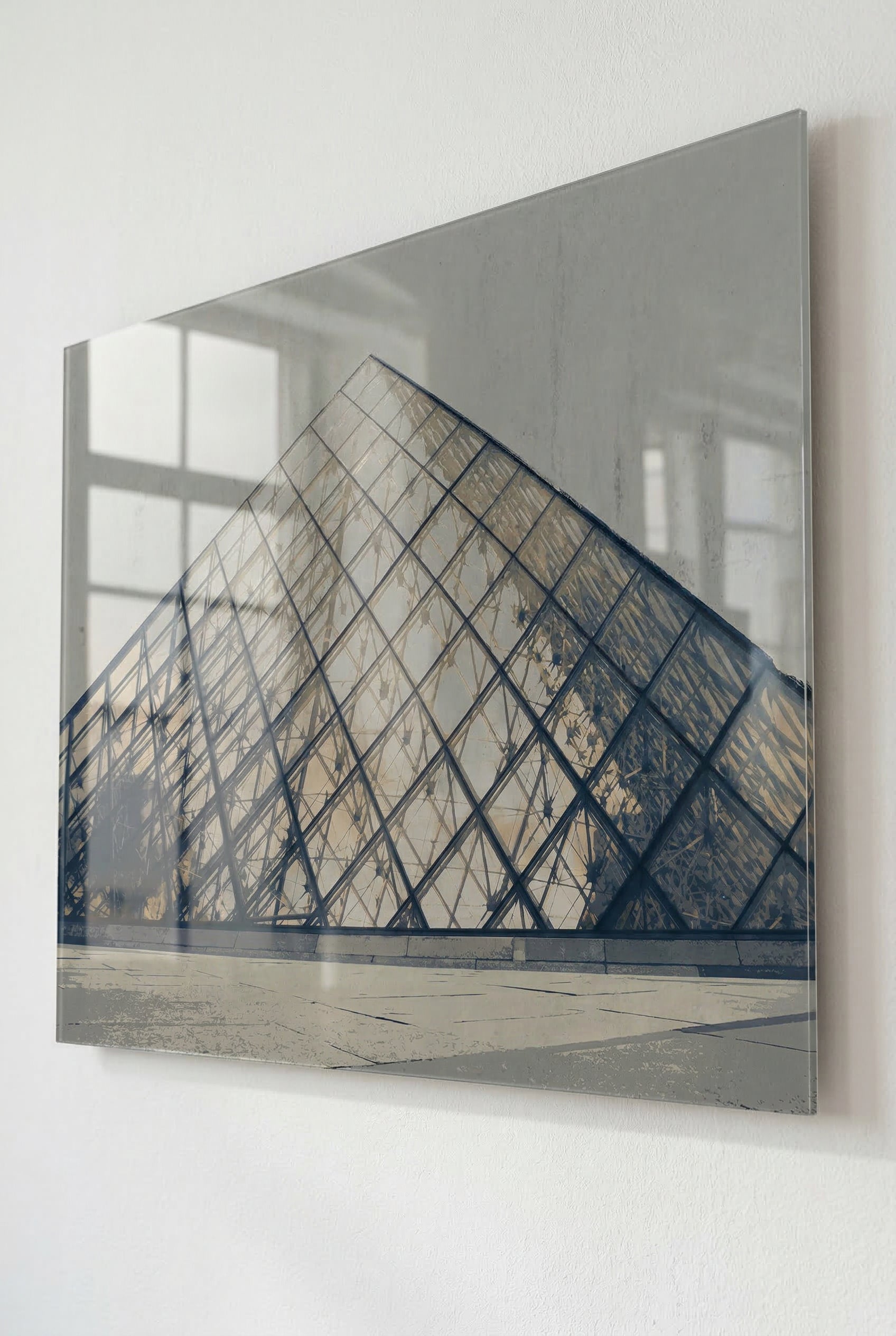 Paris Louvre Pyramide – Moderne Architektur