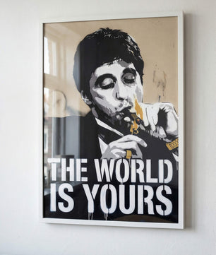 The World Is Yours – Street Art Statement