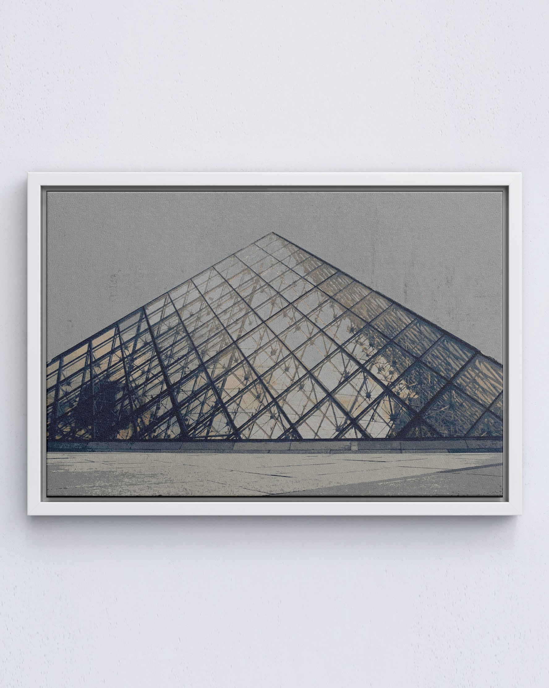 Paris Louvre Pyramide – Moderne Architektur