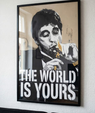 The World Is Yours – Street Art Statement