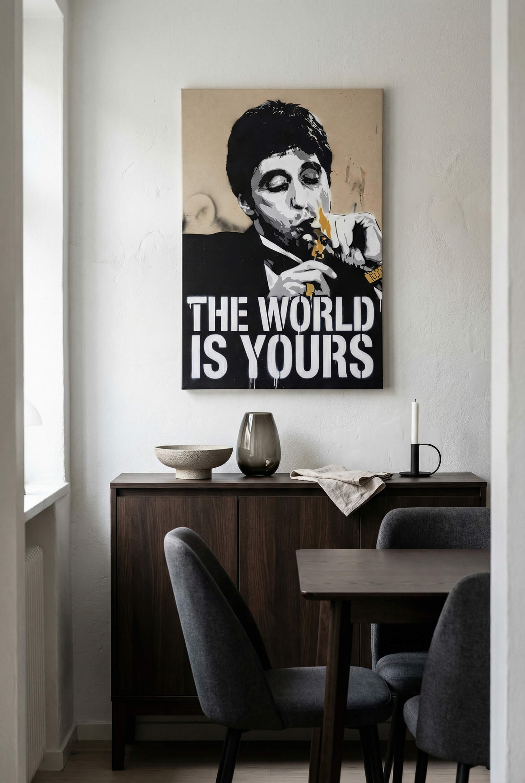 The World Is Yours – Street Art Statement