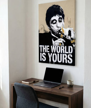 The World Is Yours – Street Art Statement