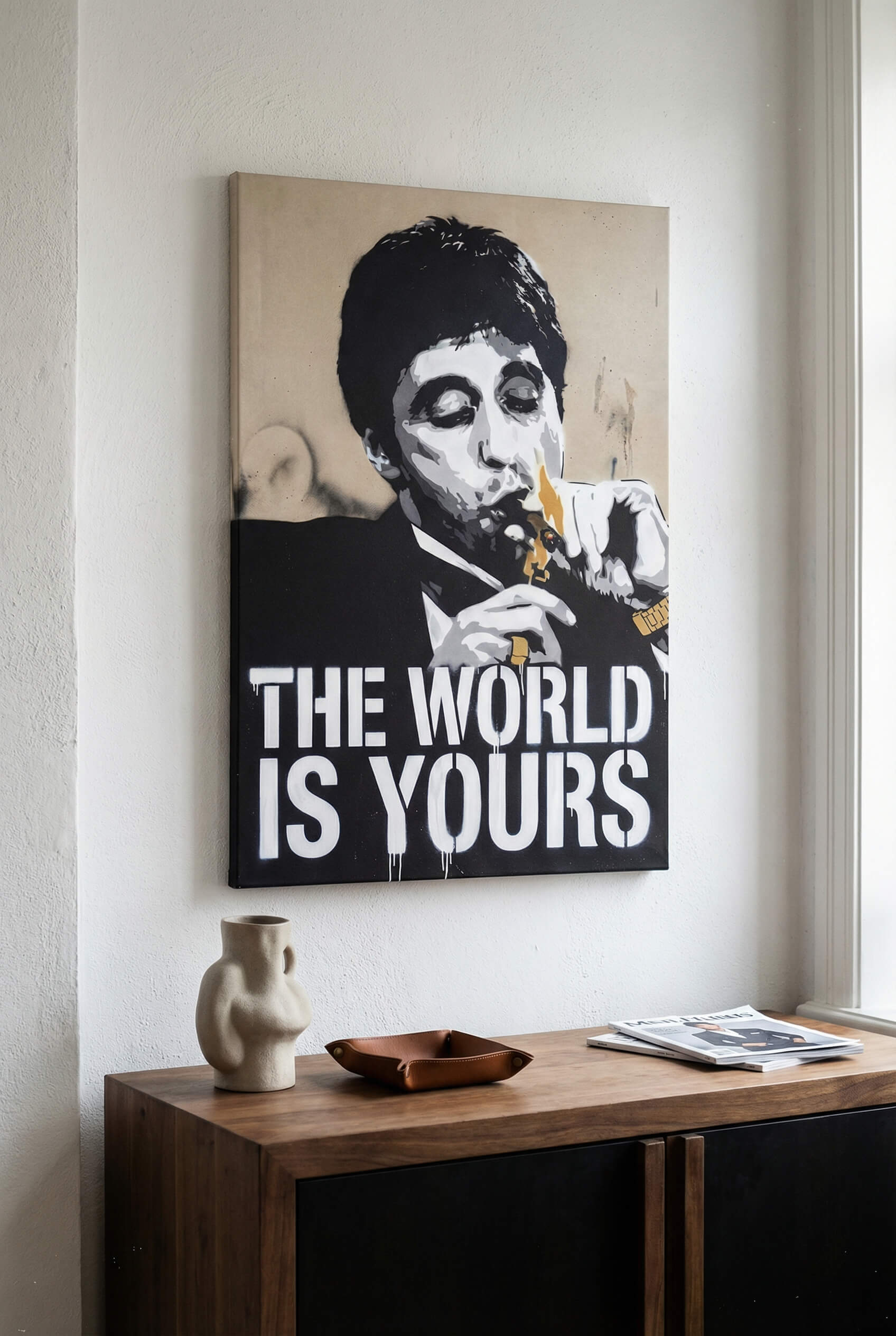 The World Is Yours – Street Art Statement