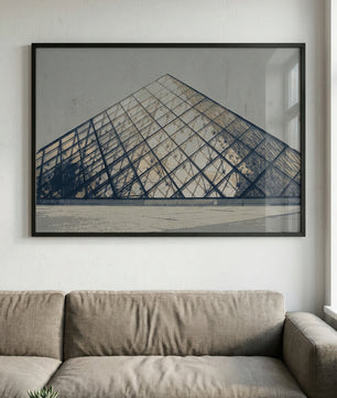 Paris Louvre Pyramide – Moderne Architektur