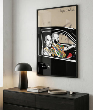 Last Ride – Hip Hop Icon Street Art