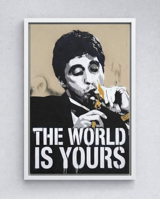 The World Is Yours – Street Art Statement