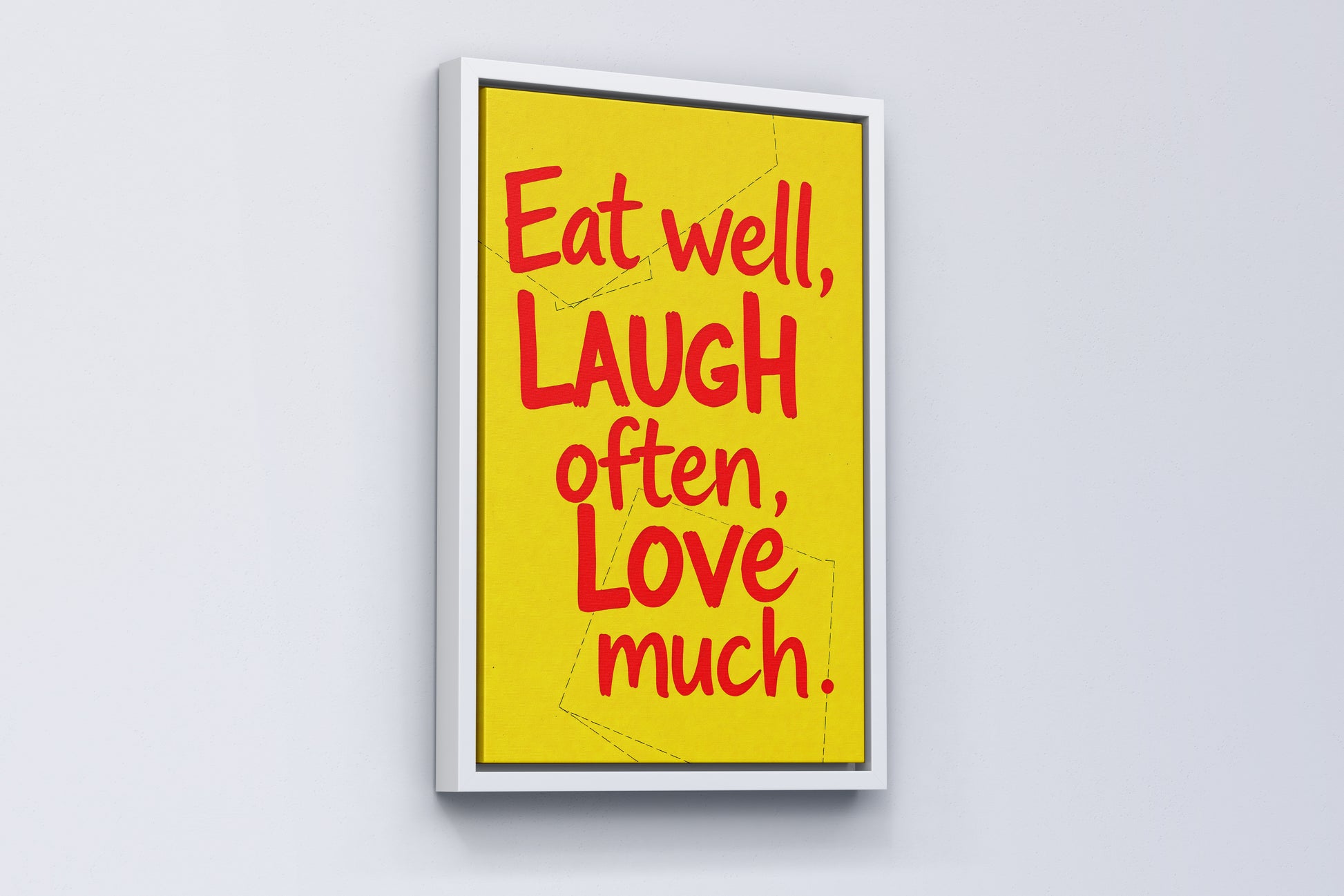 Eat well, laugh often, love much vol.1