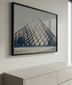 Paris Louvre Pyramide – Moderne Architektur