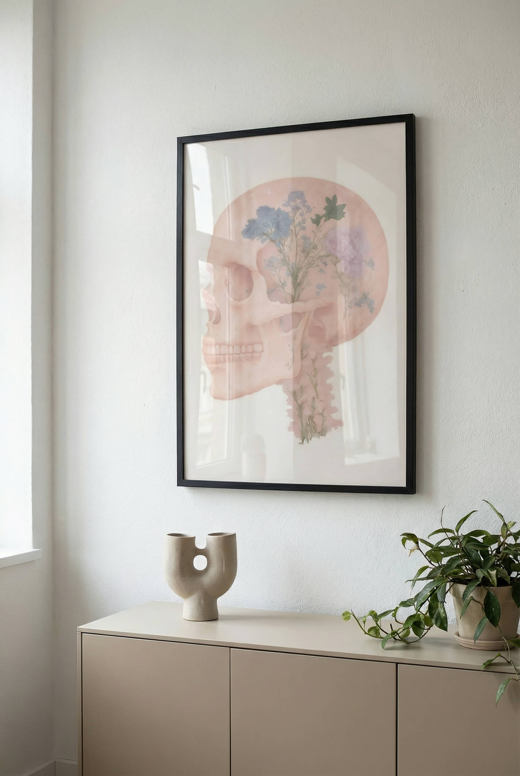 Floral Skull