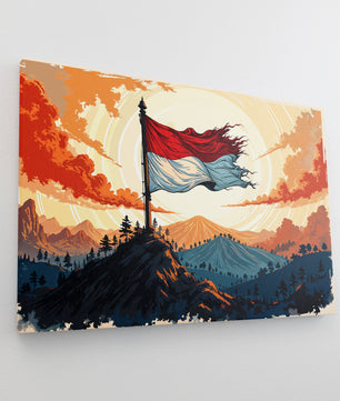 Indonesië - Eeuwig rood en wit