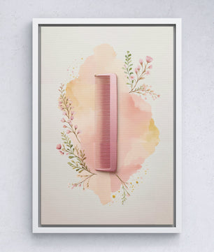 Peine floral