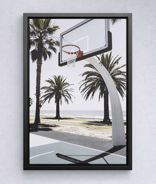Basketball Poster Strand – Summer Court Vibes