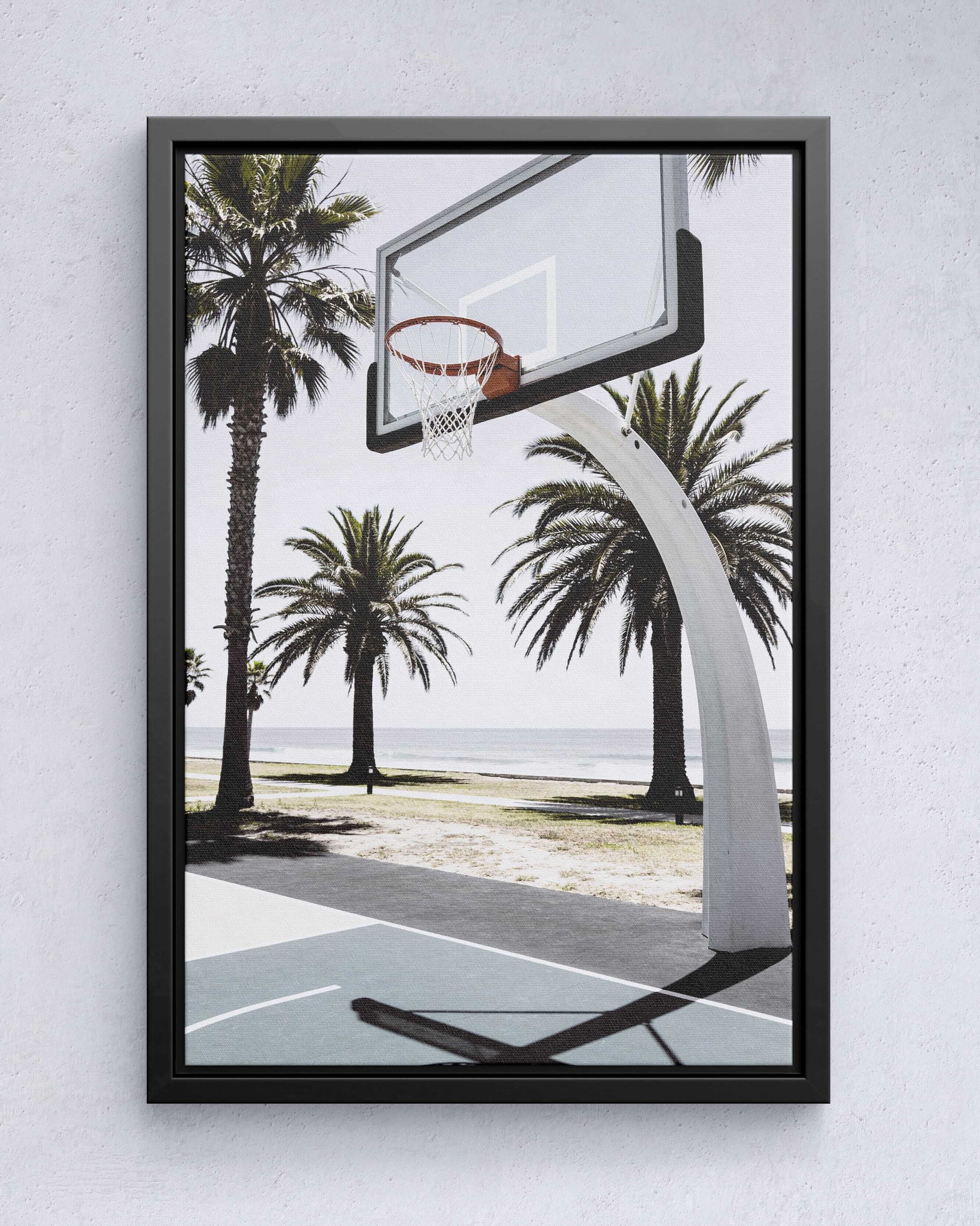 Basketball Poster Strand – Summer Court Vibes