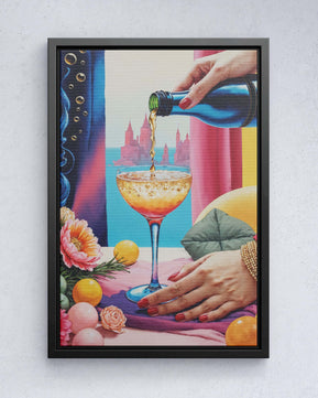 Rêves de champagne du château