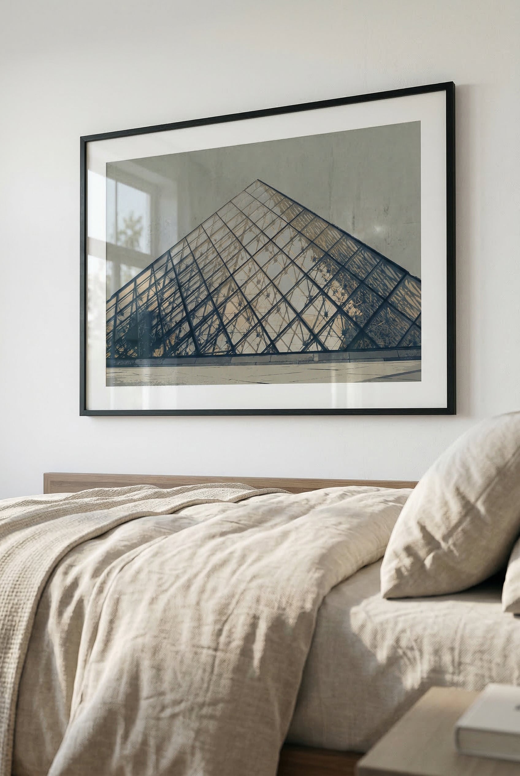 Paris Louvre Pyramide – Moderne Architektur