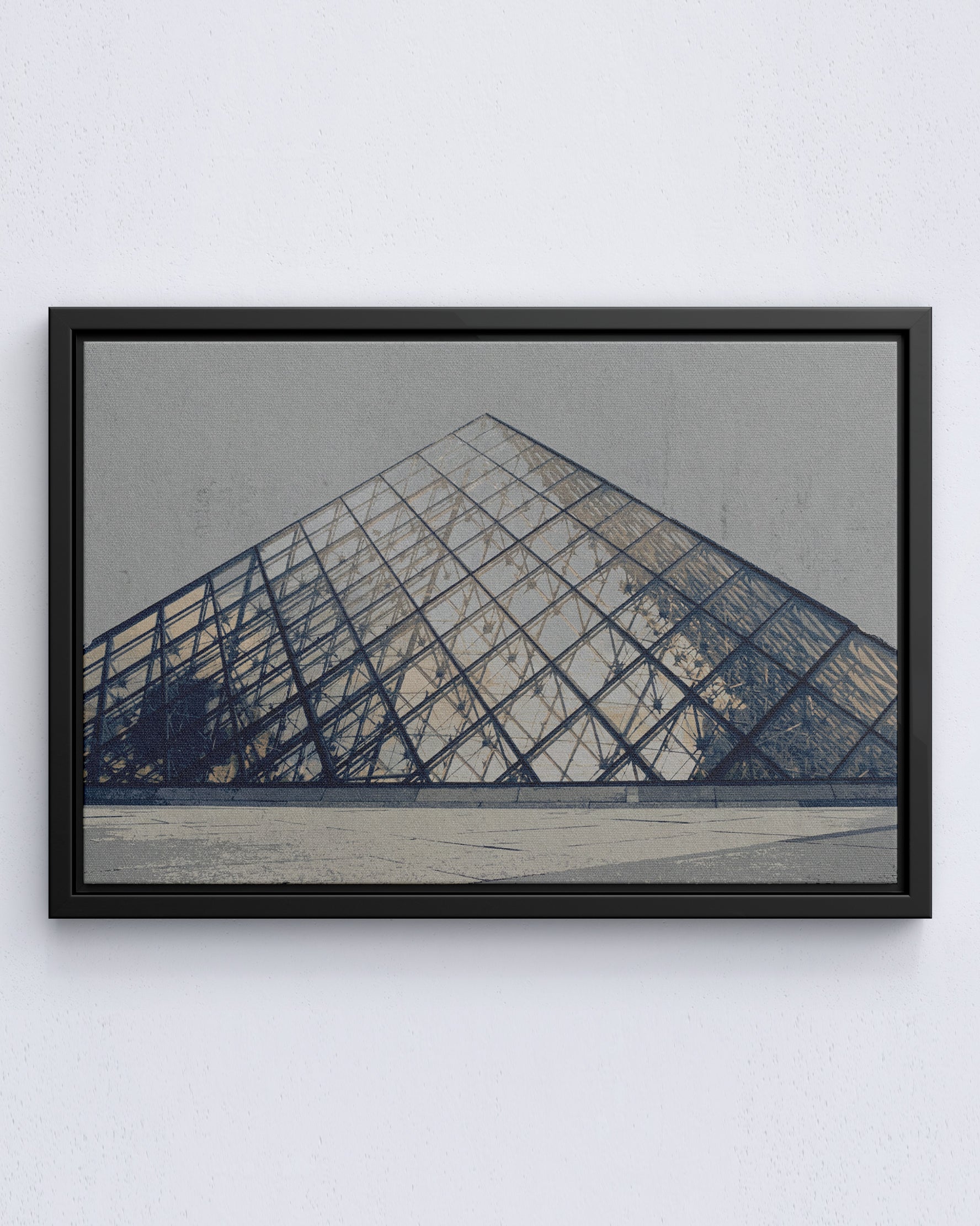 Paris Louvre Pyramide – Moderne Architektur