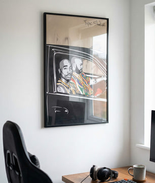 Last Ride – Hip Hop Icon Street Art