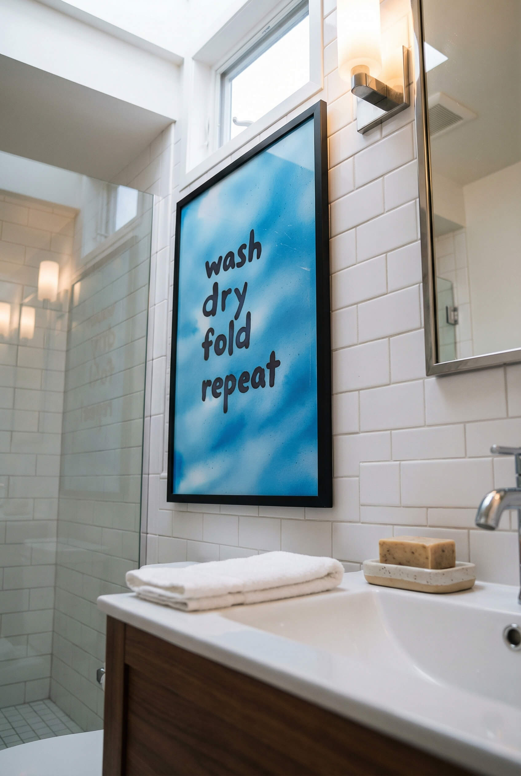 Wash Dry Fold Repeat