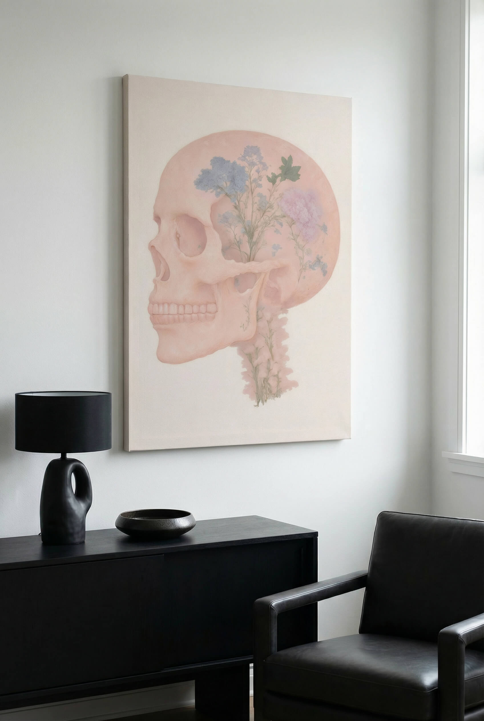 Floral Skull