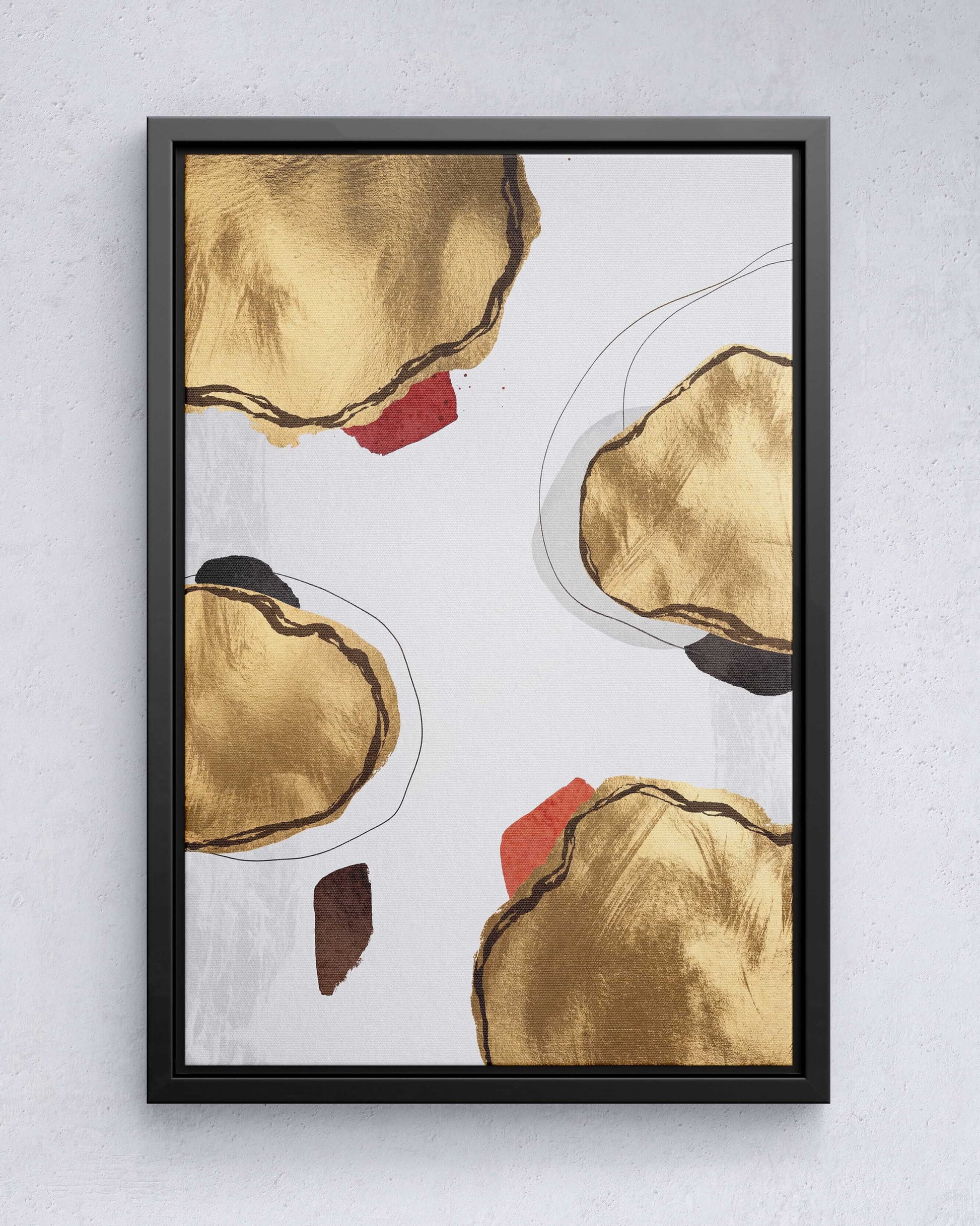 Golden Balance – Abstract Form