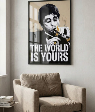 The World Is Yours – Street Art Statement