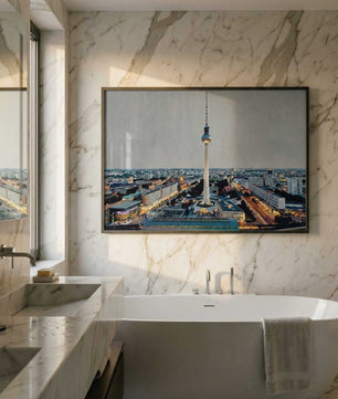 Berlin Poster Fernsehturm – modernes Stadt Wandbild