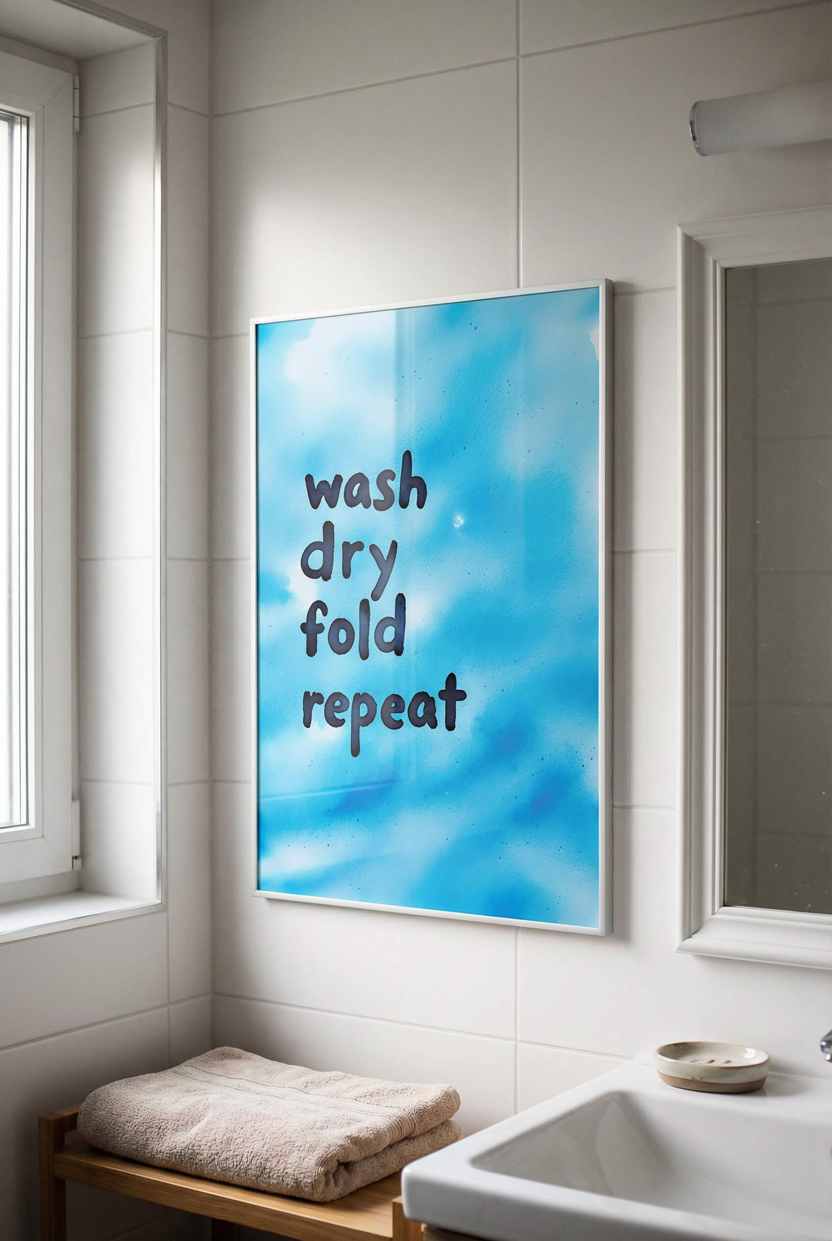 Wash Dry Fold Repeat
