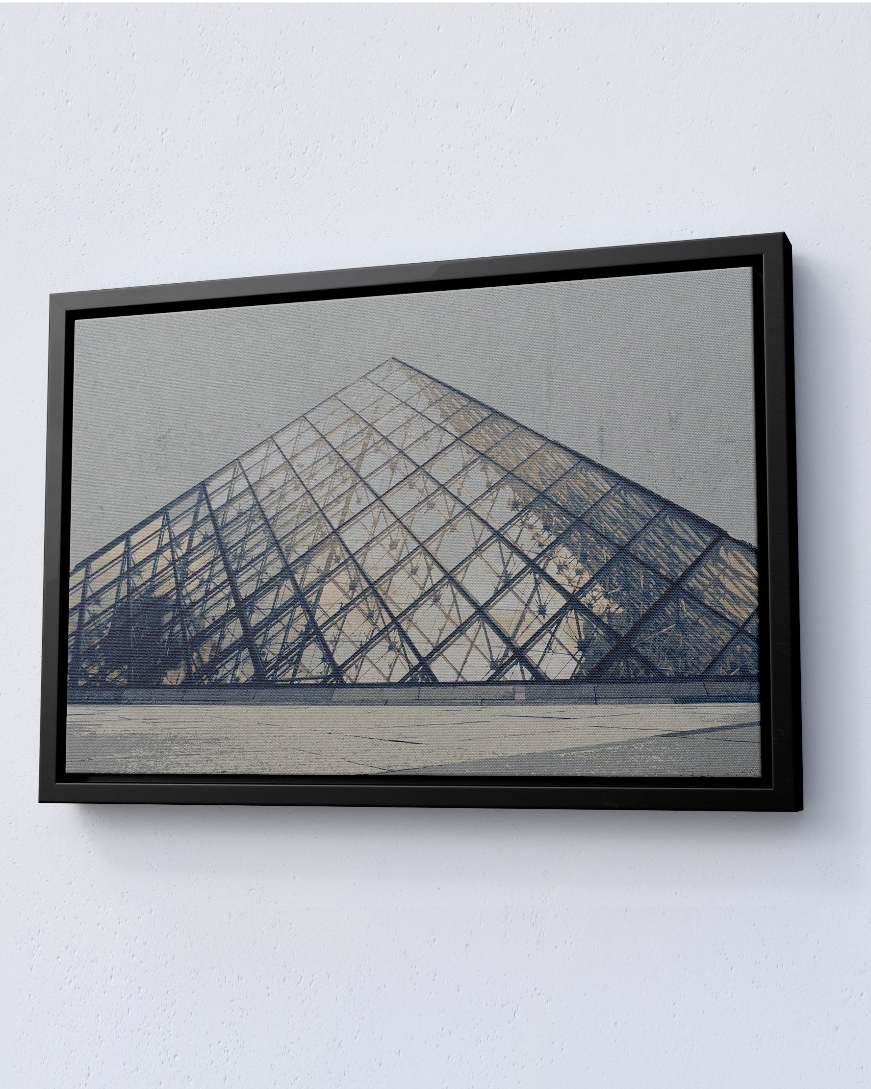 Paris Louvre Pyramide – Moderne Architektur