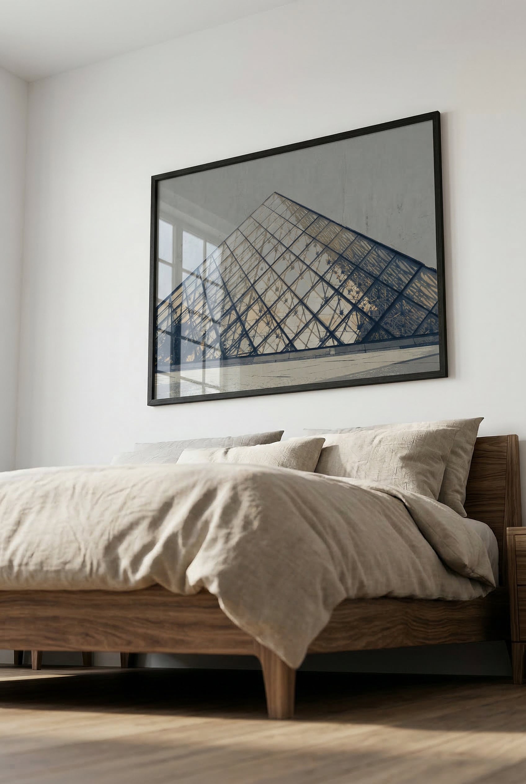 Paris Louvre Pyramide – Moderne Architektur