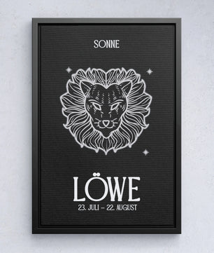 Löwe - black&white