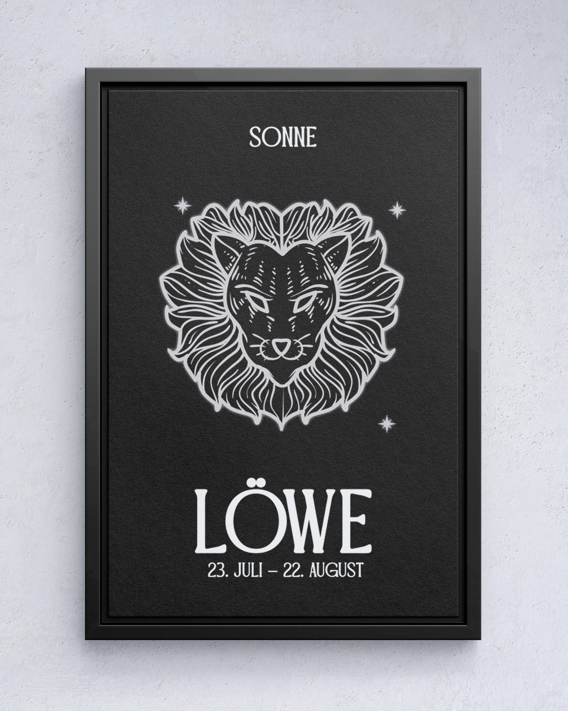 Löwe - black&white