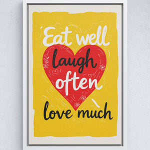 Eat well, laugh often, love much vol.3