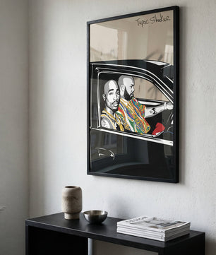 Last Ride – Hip Hop Icon Street Art