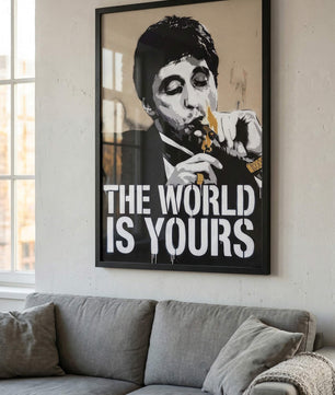 The World Is Yours – Street Art Statement