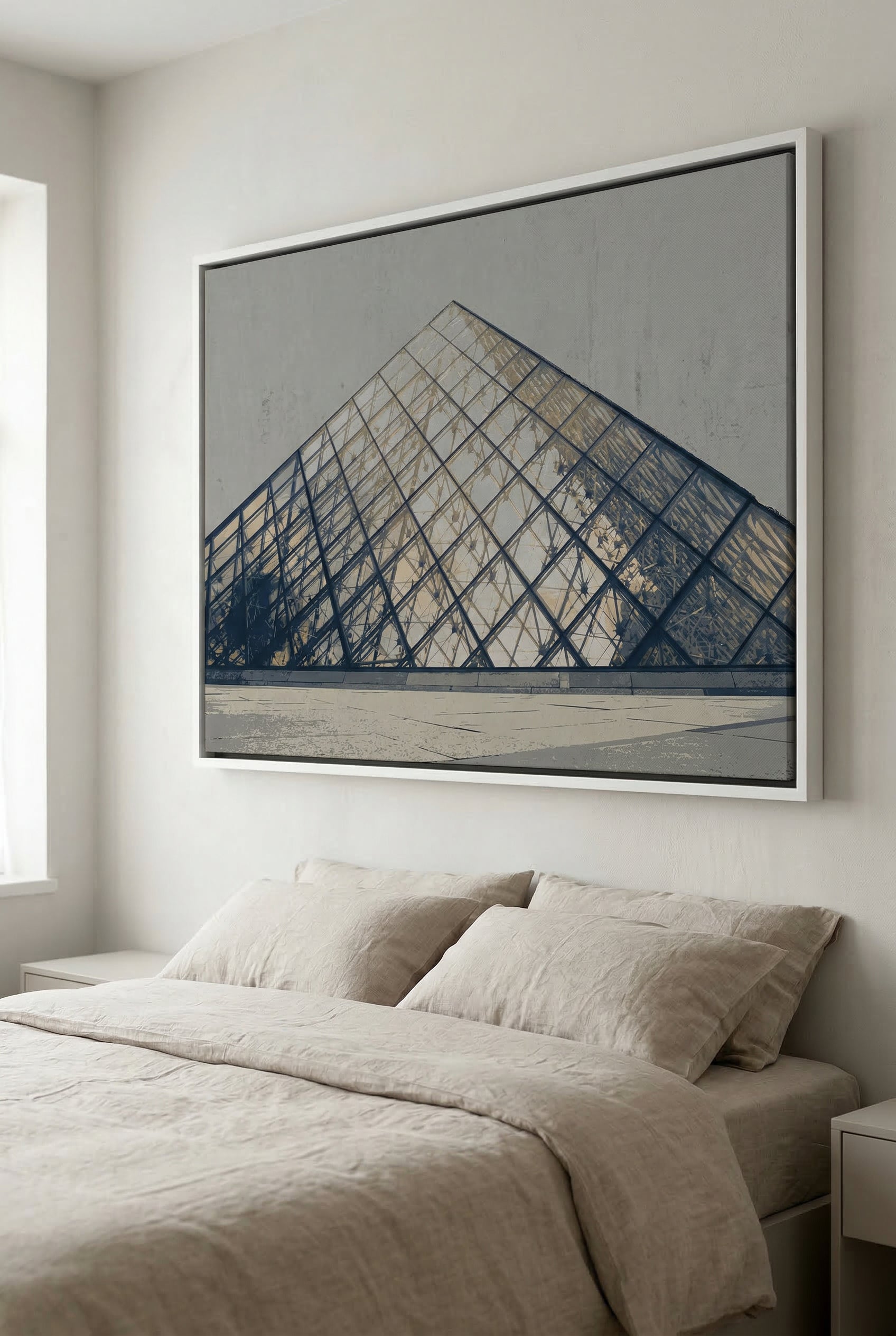 Paris Louvre Pyramide – Moderne Architektur