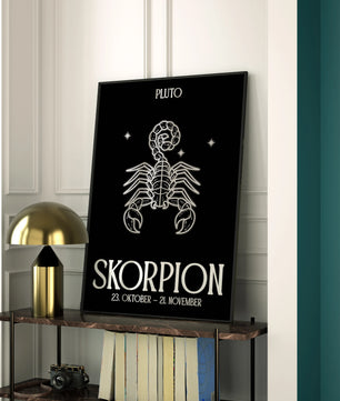 Skorpion - black&white