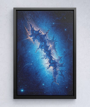 Blue Cosmic Fracture